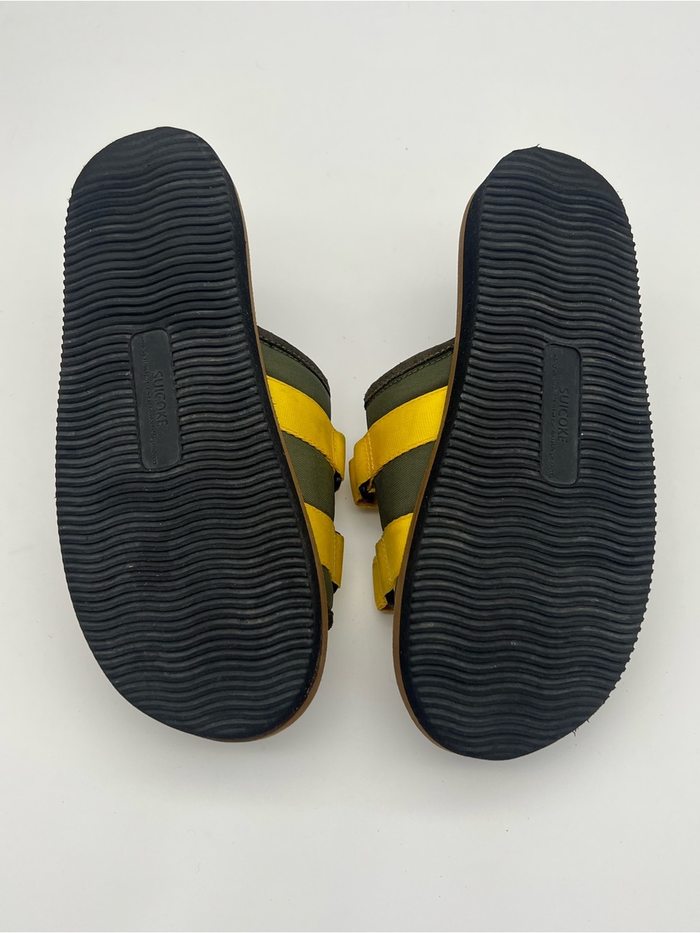 Suicoke Moto cab olive brown Nylon sandals Men’s size 8 Women’s size 10 shoes - Picture 7 of 16